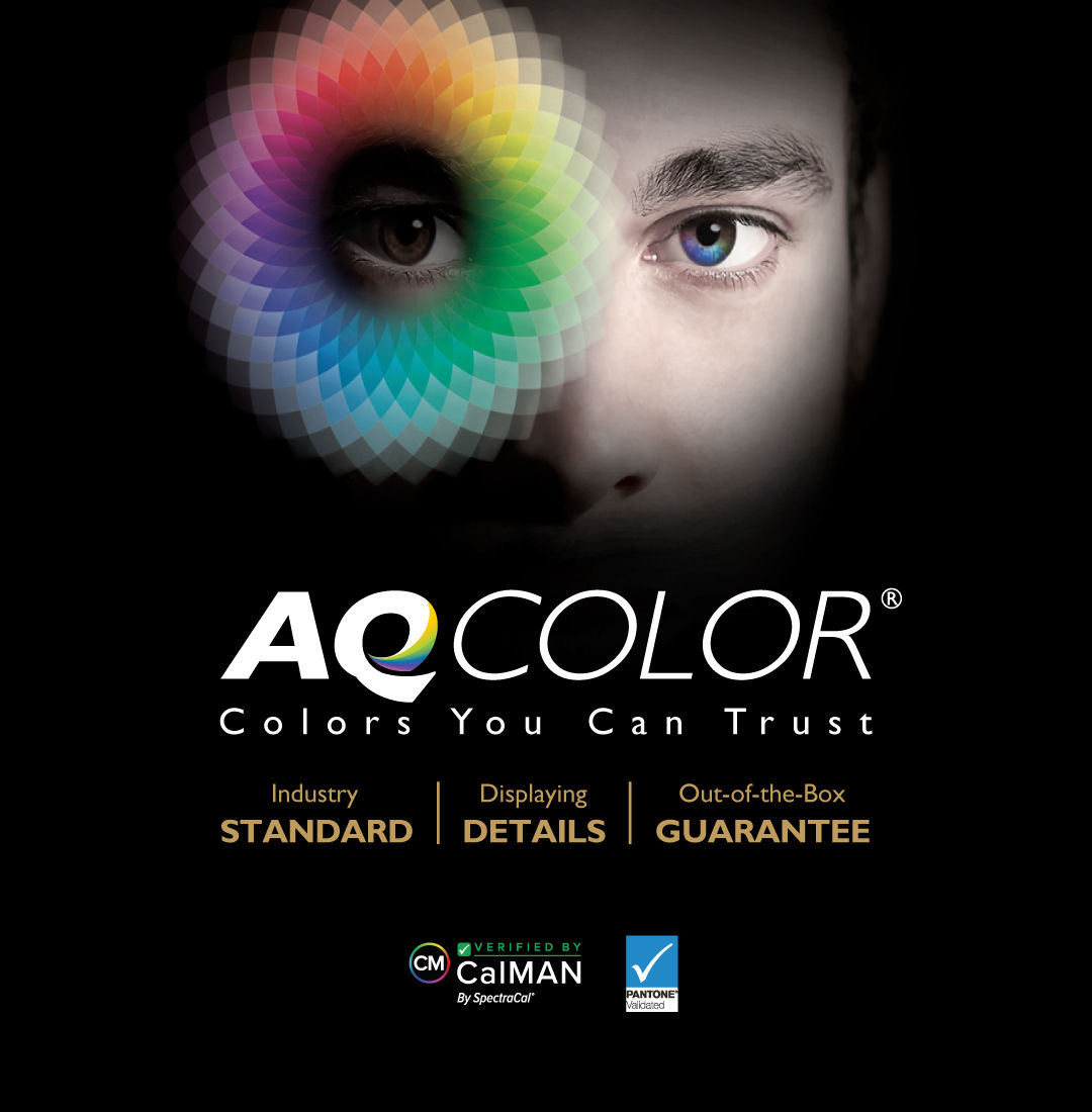 Perfekte Farbgenauigkeit durch AQColor